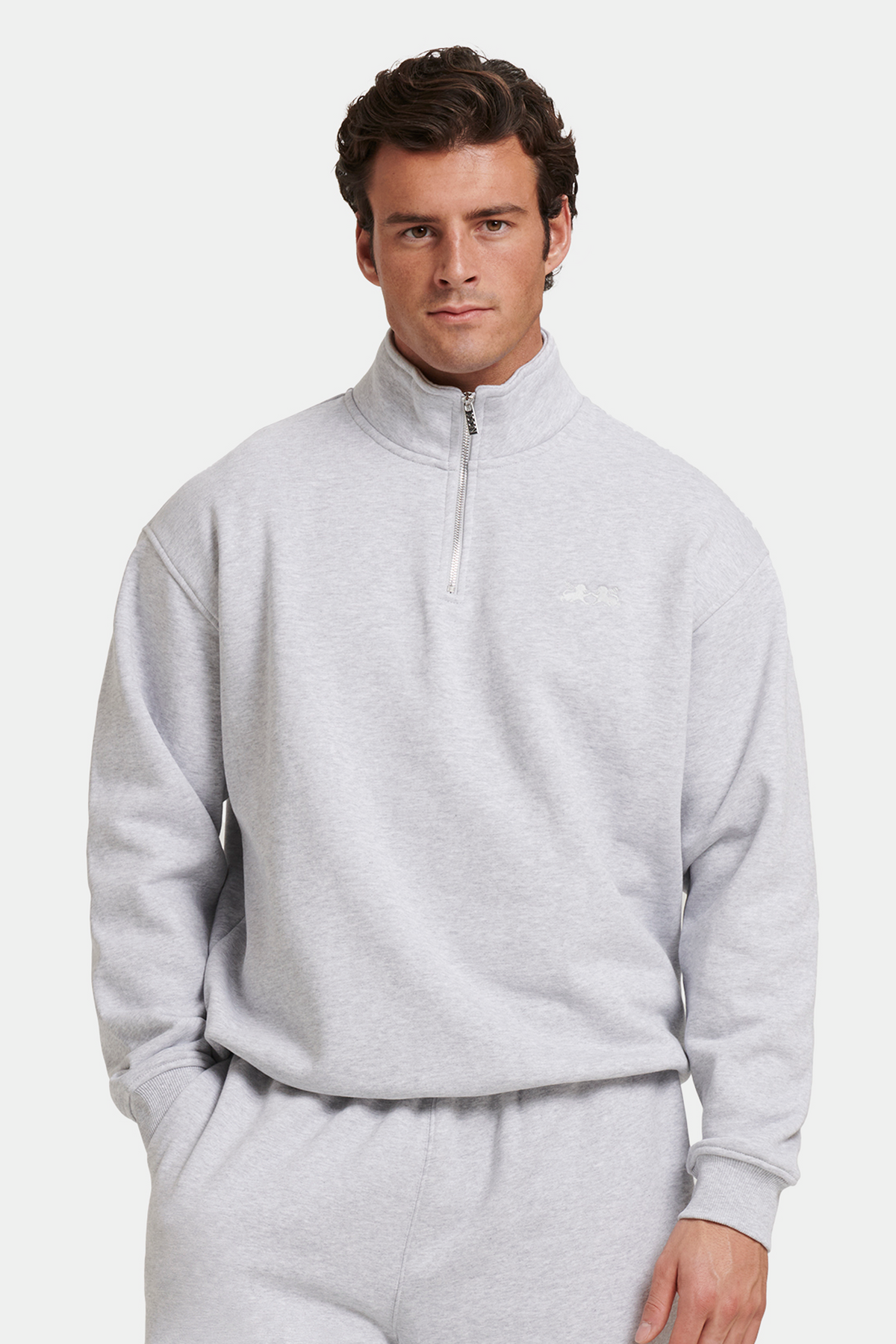 THE MILAN QUARTER ZIP SWEATER