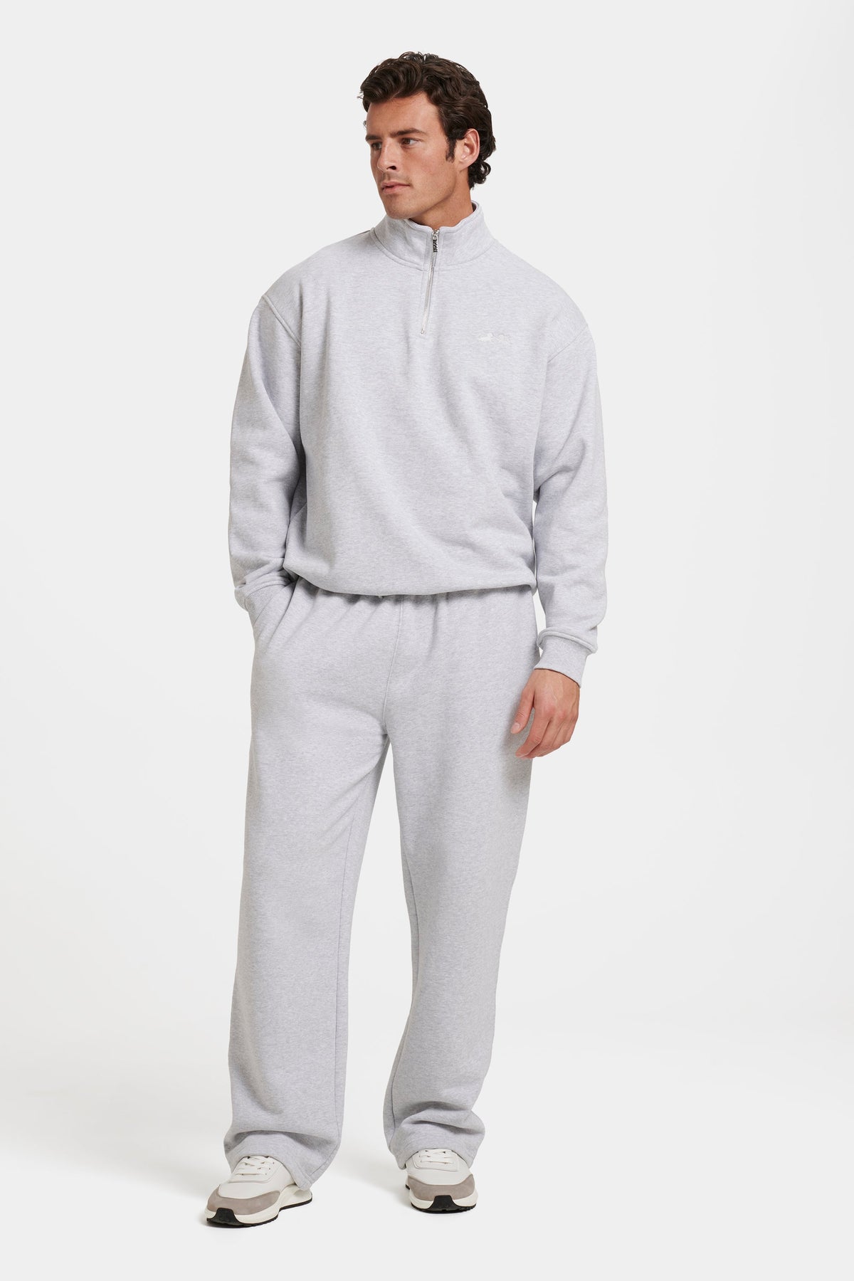 THE MILAN QUARTER ZIP SWEATER