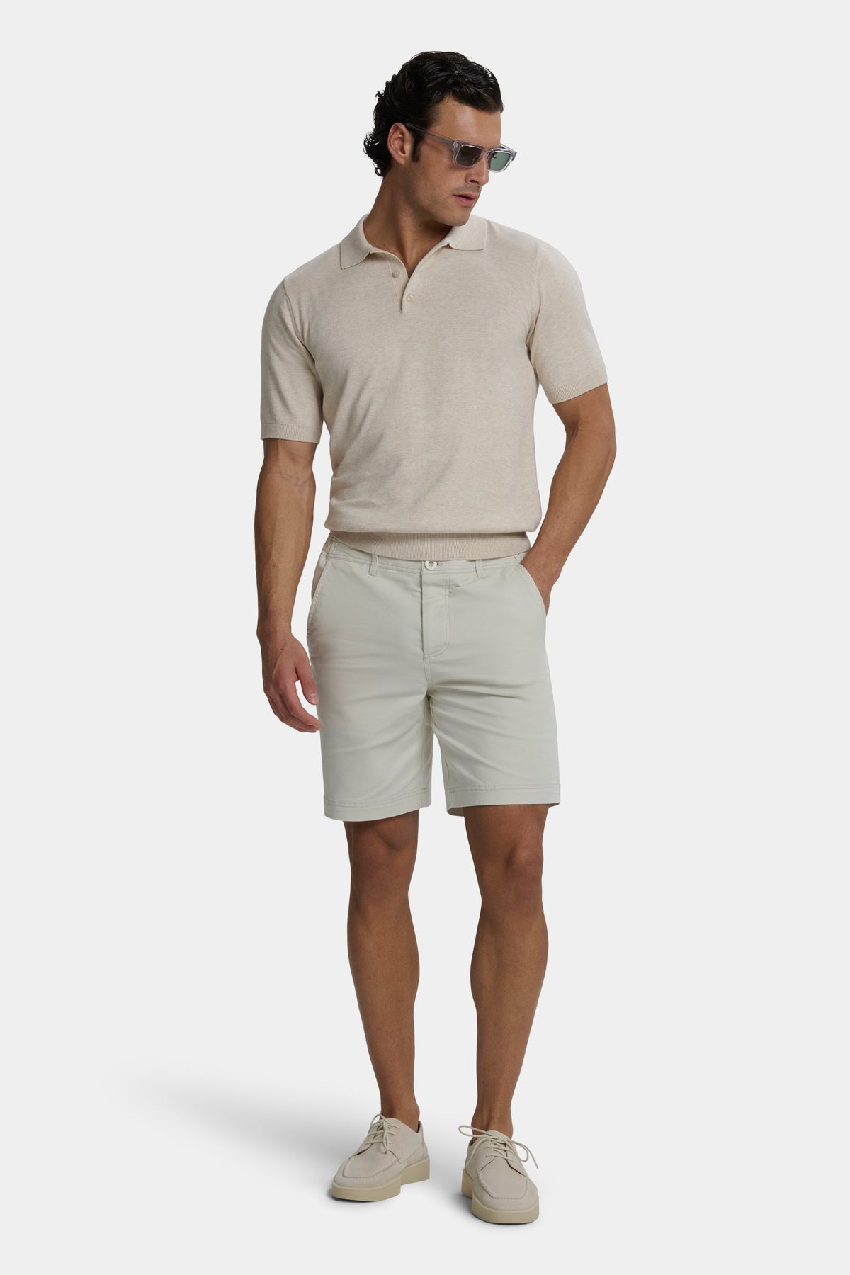 THE SANTONI SHORT SLEEVE POLO
