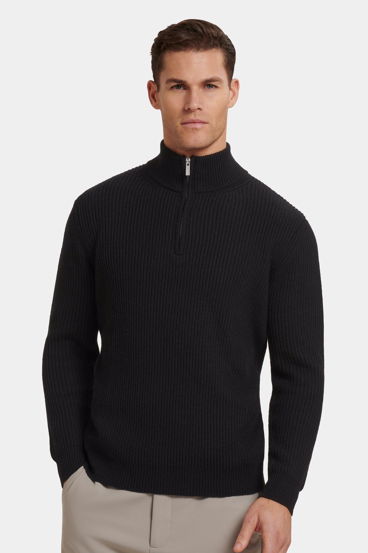 THE VICO QUARTER ZIP SWEATER