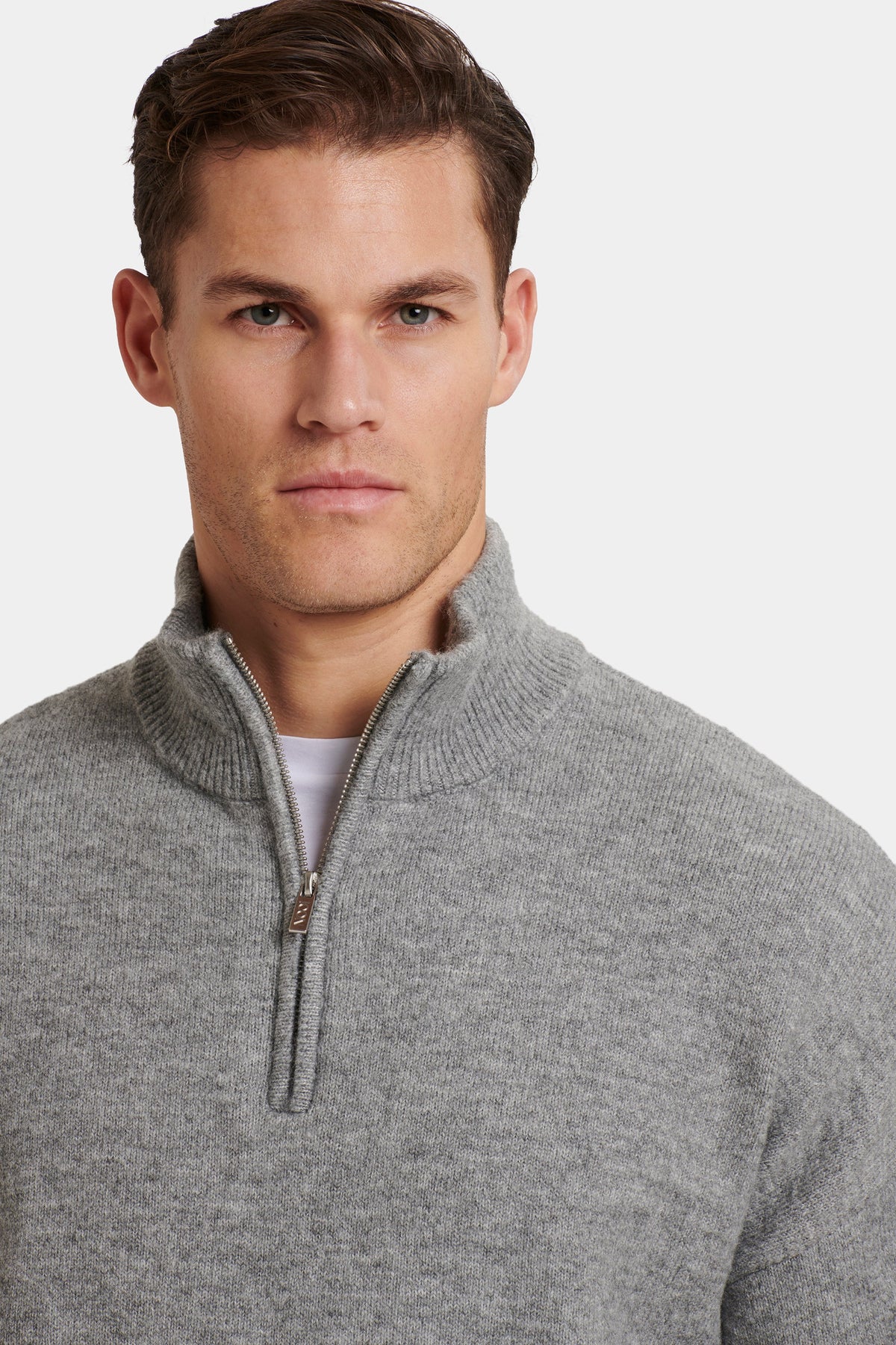 THE SAVONA QUARTER ZIP SWEATER