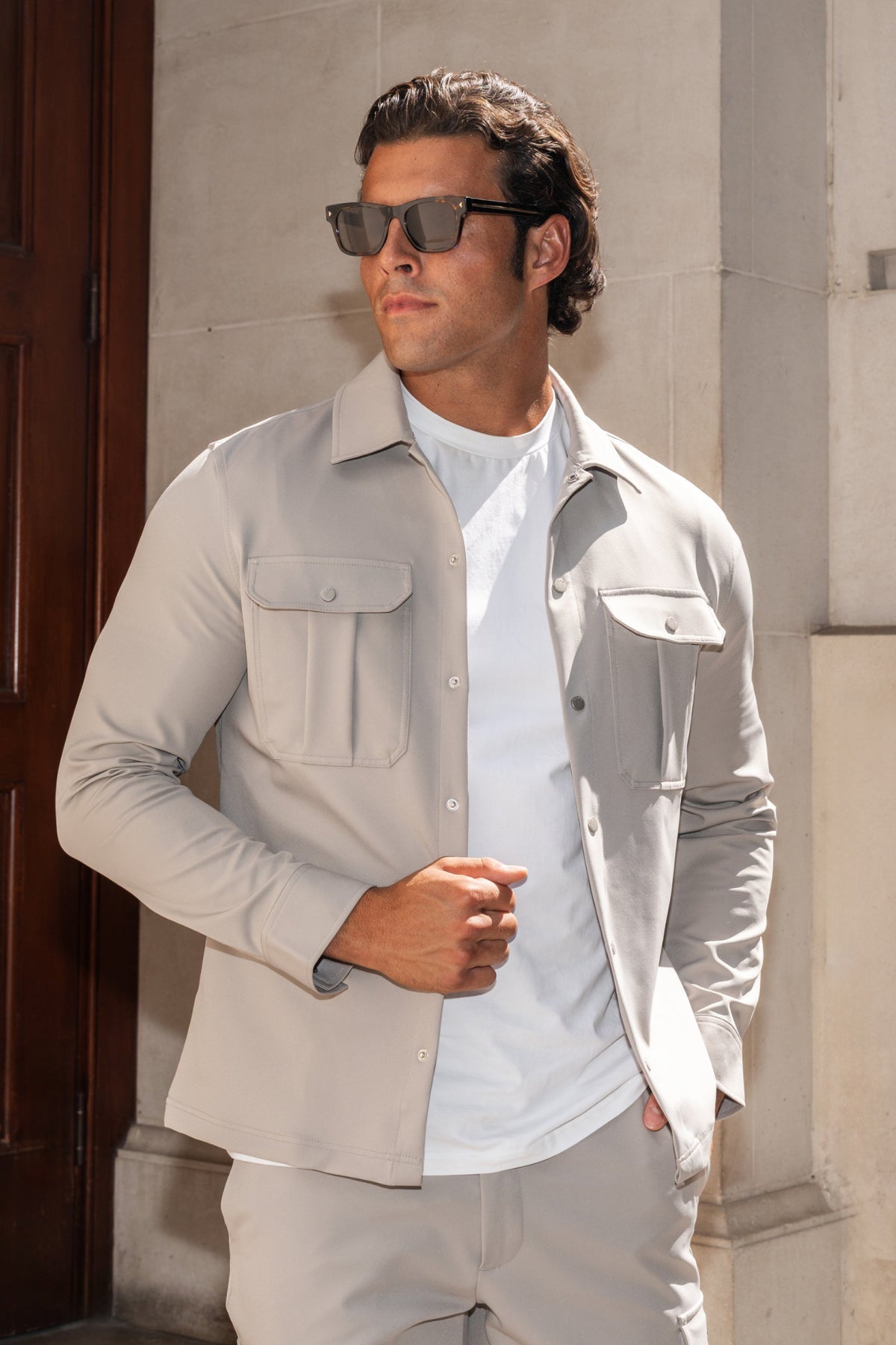THE TECH CARGO OVERSHIRT