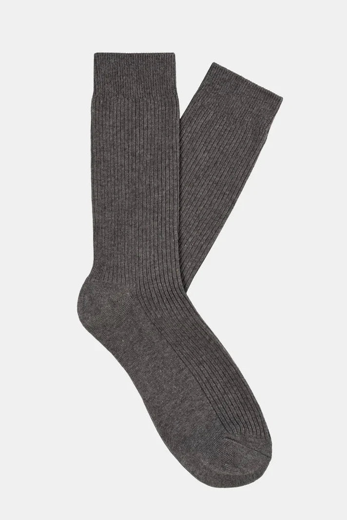 CAMEO RIBBED MID SOCKS - 4 PACK